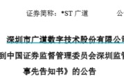 梦见经血顶格重罚！*ST广道实控人被终身市场禁入